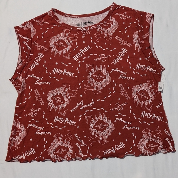 Harry Potter Women's 3 Piece Pajama Set, Size 2XL(18W-20W), New With Tag - Picture 2 of 10